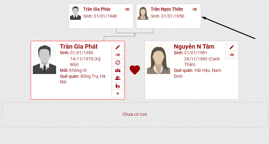 Screenshot 75 Gia Phả Số Đại Việt Trực Tuyến Gia Phả của người Việt