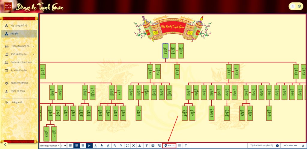 Screenshot 181 Gia Phả Số Đại Việt Trực Tuyến Gia Phả của người Việt