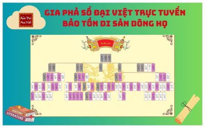 Gia phả Đại Việt trực tuyến bảo tồn di sản dòng họ