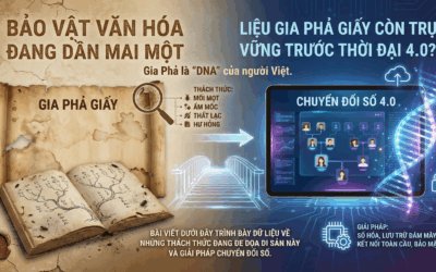 BẢO VẬT VĂN HÓA ĐANG DẦN MAI MỘT 2025 – GIA PHẢ THỜI ĐẠI 4.0