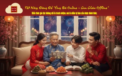 TẾT 2026, ĐỪNG ĐỂ “ÔNG BÀ ONLINE – CON CHÁU OFFLINE”