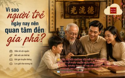 Vì sao người trẻ ngày nay nên quan tâm đến gia phả?